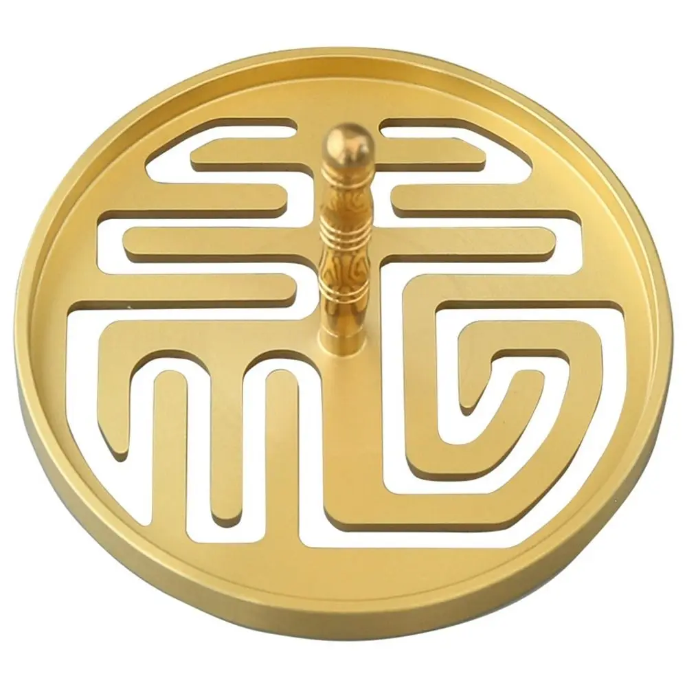 Китайское Облако Лотоса Металлические Аксессуары Для Благовоний Деревянная