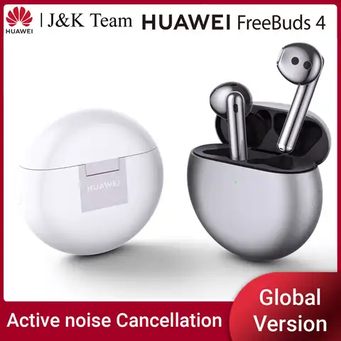 Huawei FreeBuds 4 наушники беспроводной,Активное шумоподавление 2.0,Качественное звучание и удобство,