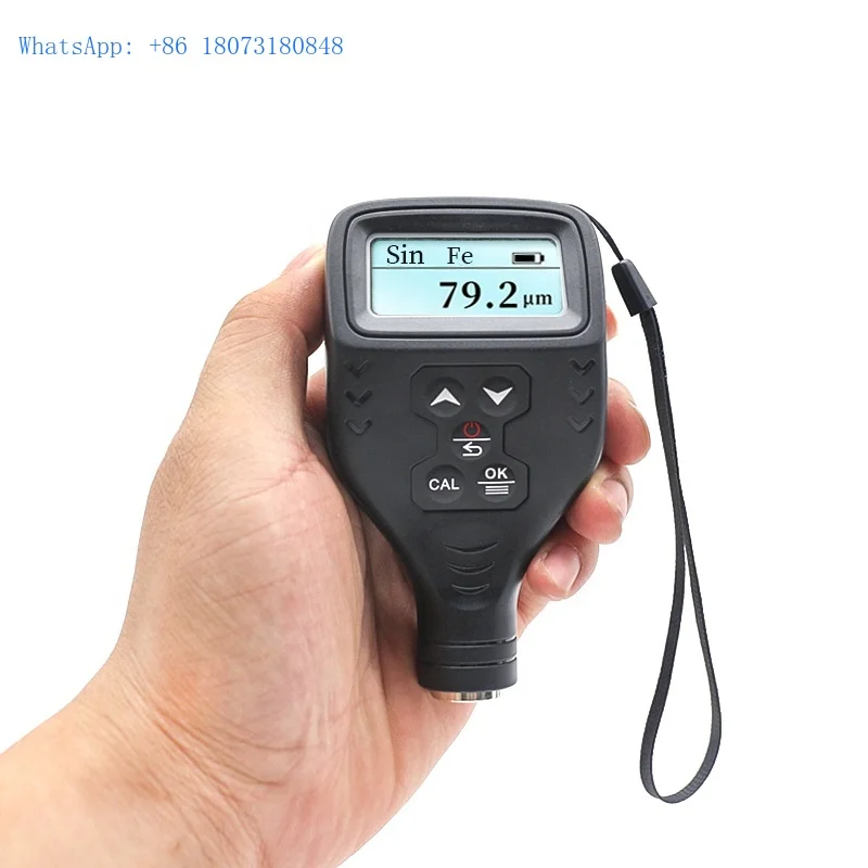 TM221 Цифровой автомобильный толщиномер краски Детектор толщины пленки