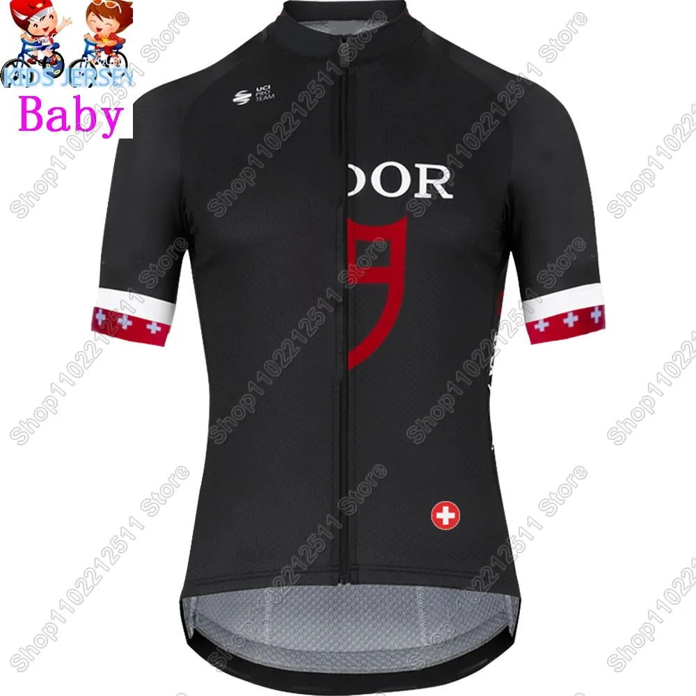 Детский комплект велосипедного трикотажа Tudorful Team 2021 швейцарская детская одежда