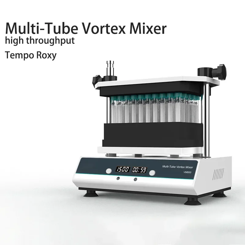 Многотрубный вихревой миксер с цифровым дисплеем Многопробный Вихревой