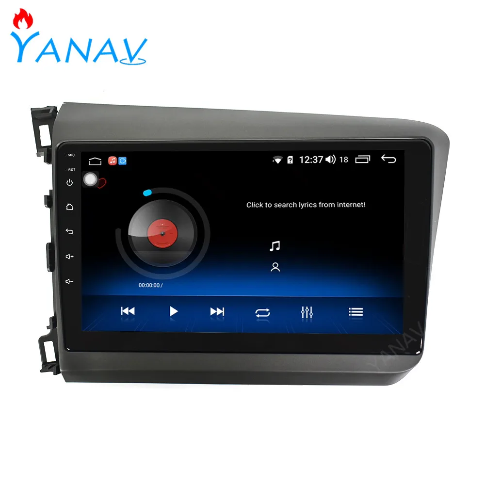 

Автомагнитола 2 DIN, аудио, стереоприемник Android для Honda Civic 2012 +, головное устройство, GPS-навигация, Мультимедийный MP3-плеер, HD экран