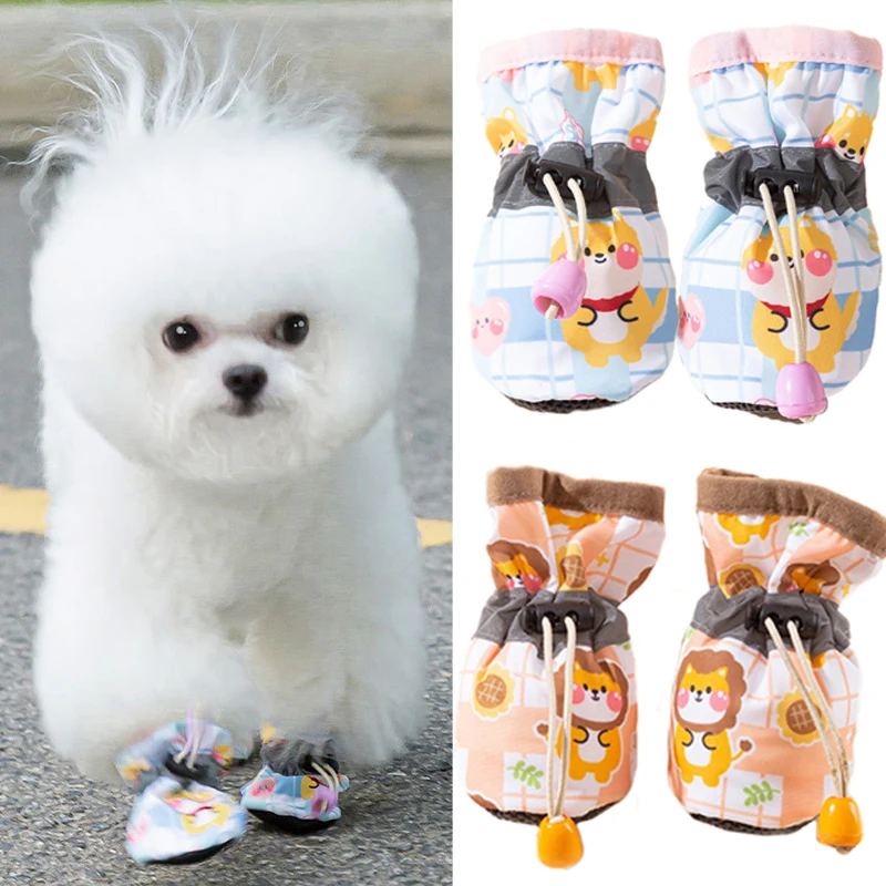 

Dog Shoes Pet Chihuahua Anti-slip Boots Dachshund Soft Socks Outdoor Puppy Yorkies Sneakers Toddler Wear-resistant Casual Cute