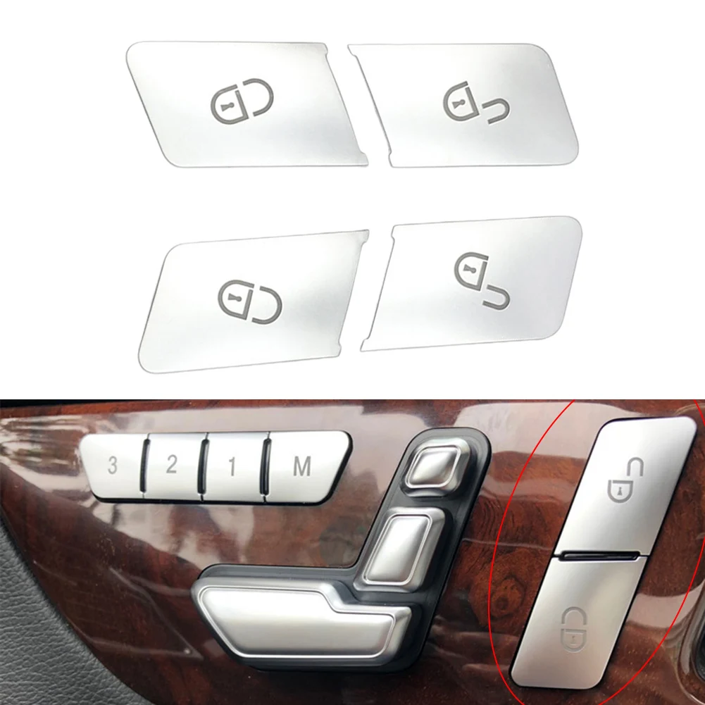 

4 шт./набор, кнопки для разблокировки дверей Mercedes-Benz C E Class W204 W212