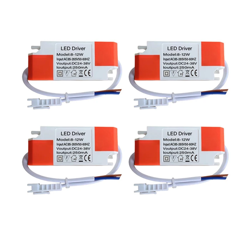 LED драйвер 260 мА 1-3Вт 4-7Вт 8-12Вт 12-18Вт 18-24Вт 24-36Вт