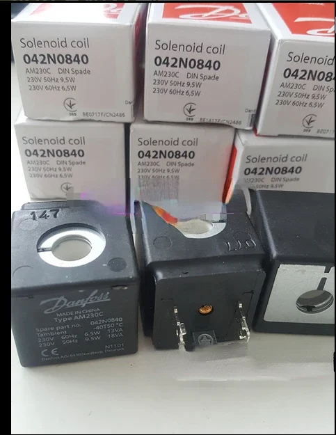 Для катушки электромагнитного клапана Danfoss 042N0821 042N0823 042N0824 042N0845 042N0843 042N0840 24 В 50-60