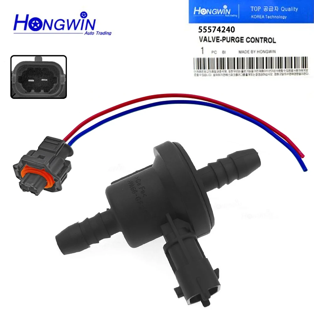 

Электромагнитный клапан продувки топливной системы (CANister Purge Solenoid Valve) для Chevrolet Aveo, Cruze, Orlando, Opel Corsa, Insignia, Vectra, Astra 55574240 0280142430