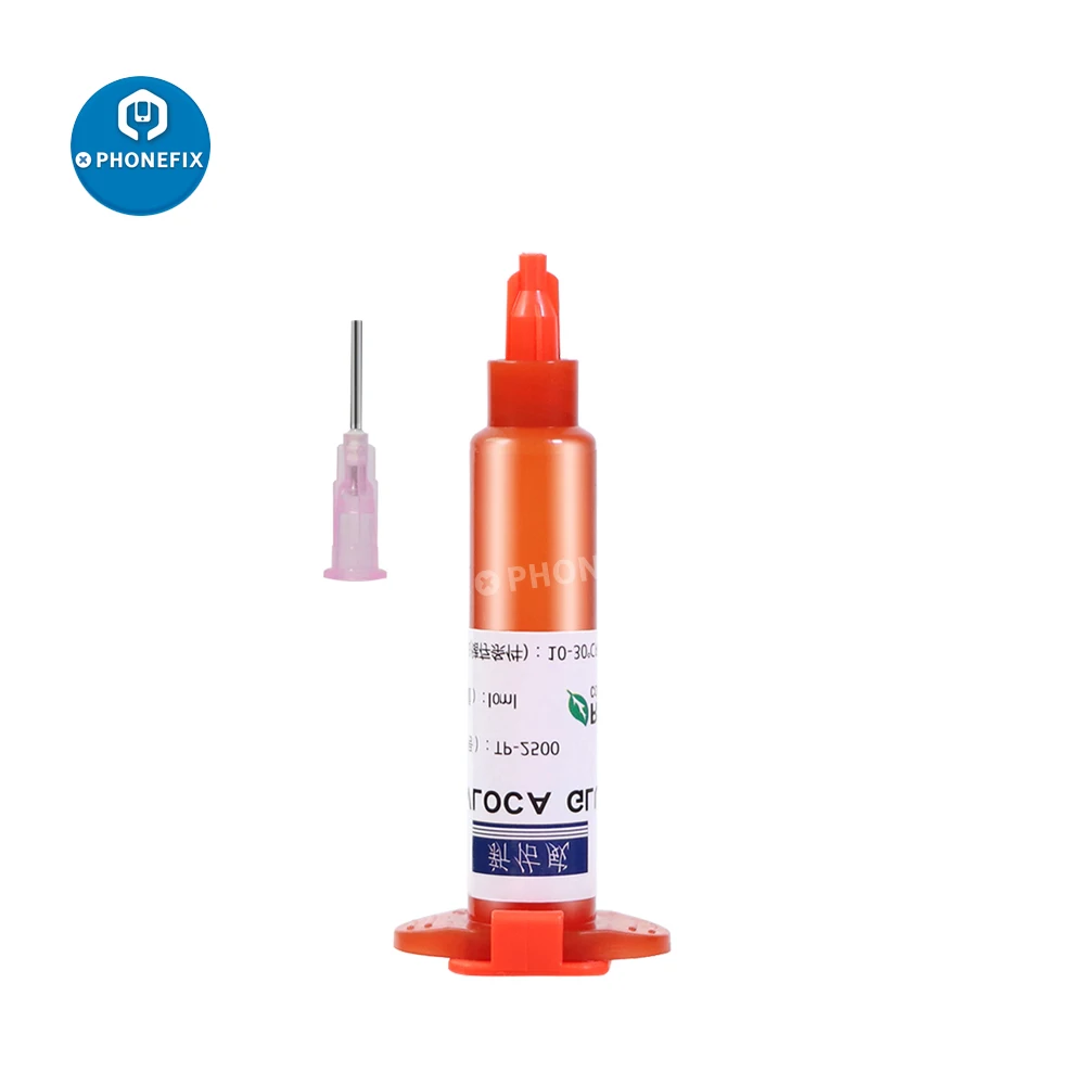 TP-2500 5ml UV Glue Loca Optical Liquid Clear Adhesive with Cutting Light Screwdriver Set for iPhone Cell Phone Screen Repair - купить по