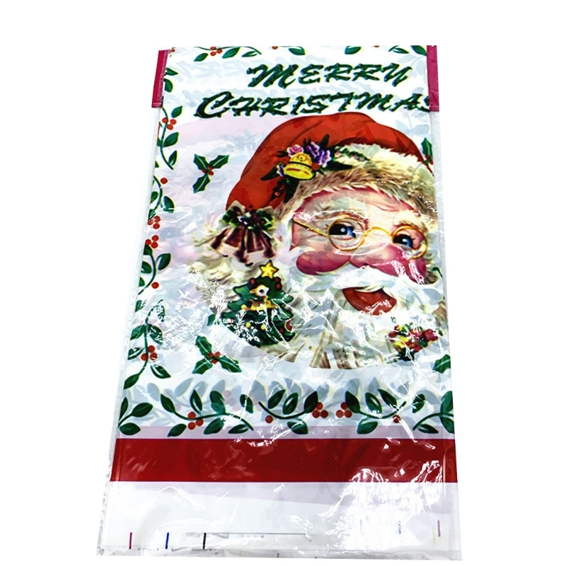 

Christmas Santa Claus Disposable Dinnerware Set Cartoon Paper Plate Tableware