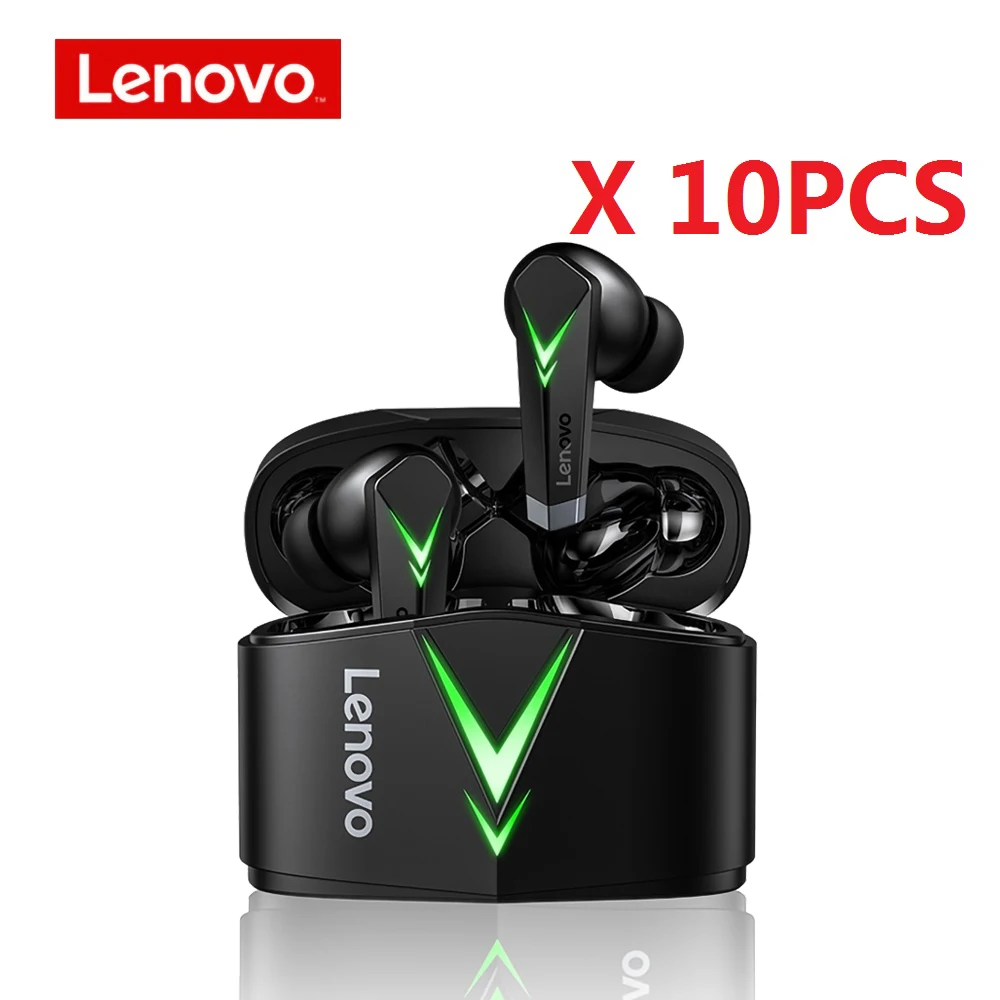 

Игровые наушники Lenovo LP6, беспроводные Bluetooth 5,0 наушники с двойным режимом и низкой задержкой, гарнитура с микрофоном, музыка, Hi-Fi стереонаушни...