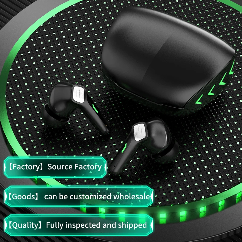 Беспроводные игровые музыкальные наушники Infix Y1 объемный звук 360 ультра-низкая