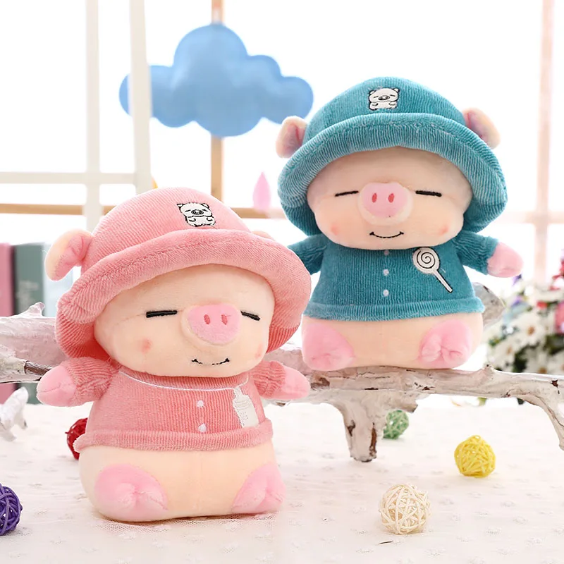 

Милые мягкие плюшевые игрушки в виде свиньи, 45 см, украшение для детей, подарок на день рождения, Рождество, хлопковая кукла, Стич, кавайные мягкие игрушки