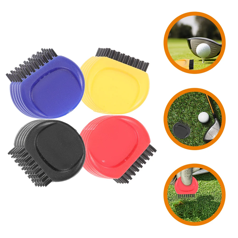 

20 Pcs Golf Club Brush Cleanser Professional Golfs Major Accessories Nylon Golfing Bases Supplies Storage