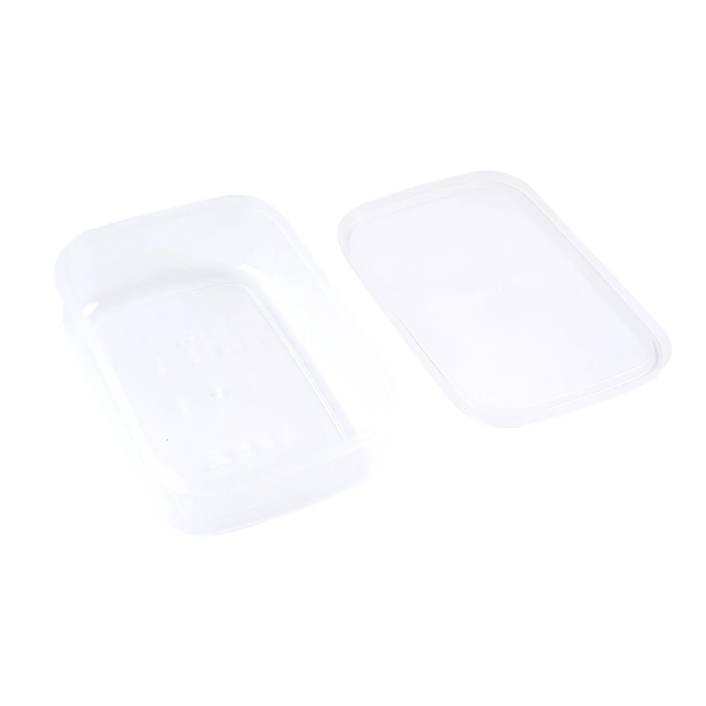 

Food Container Storage Box Plastic Transparent Food Can Kitchen Storage Fresh-keeping Box Heat Resistance Scratch Resistance