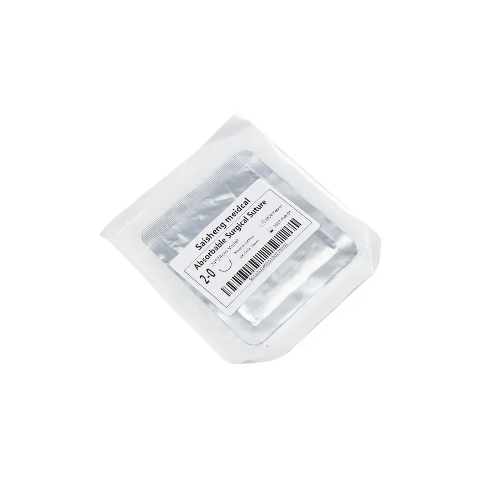 Medical surgery absorbable Barbed thread sutures PDO fish bone Disposable Suture