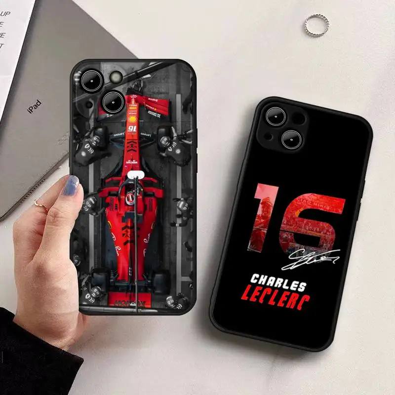 

Funda De Charles Leclerc 16 F1 Para Phone Case for Iphone14 13 Promax 11 12 Pro Max Mini X XR XS MAX 7 8Plus 2020 Se Phone Case