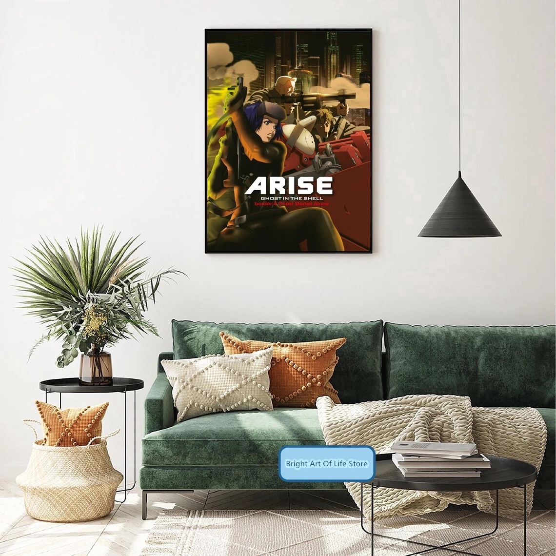 Призрак в Ракушке Вознесенные границы 4 призрака одиночный фильм плакат Обложка