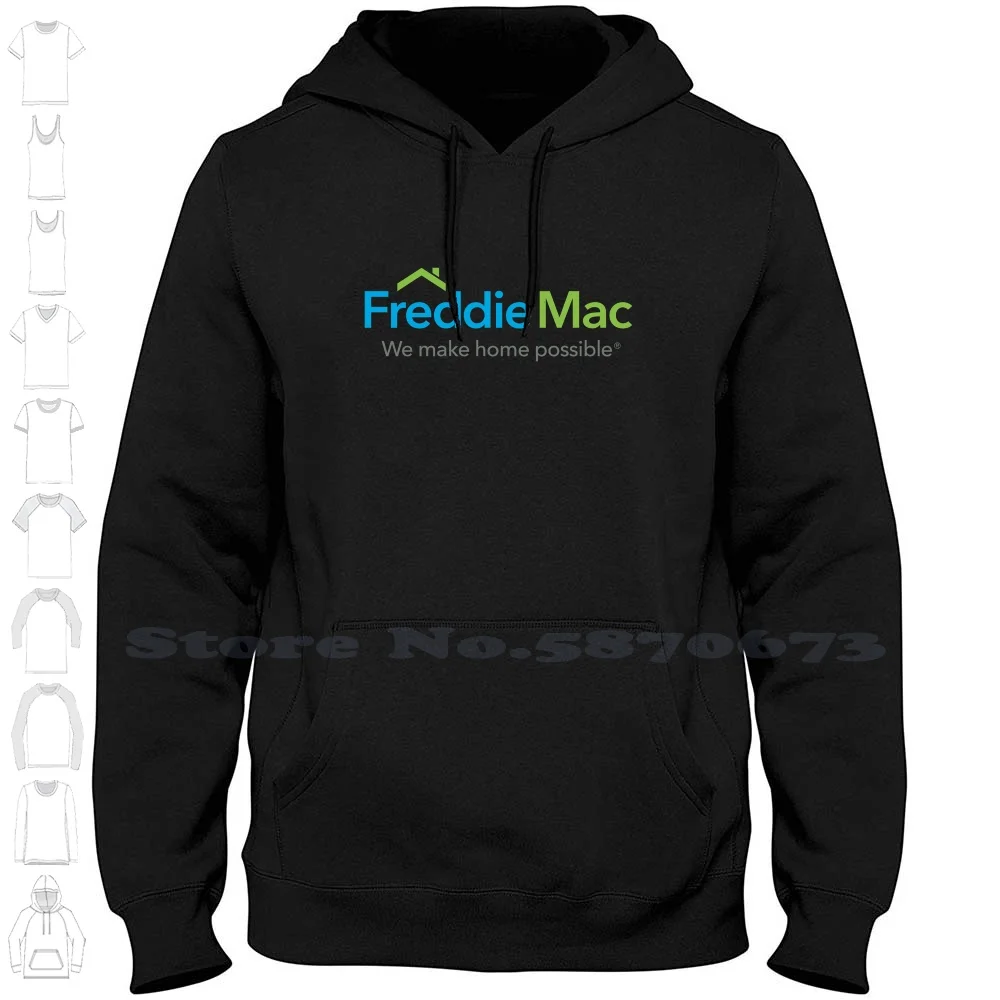 Freddie Mac logo Fashion Sweatshirt Hoodie Top Quality Graphic Hoodies