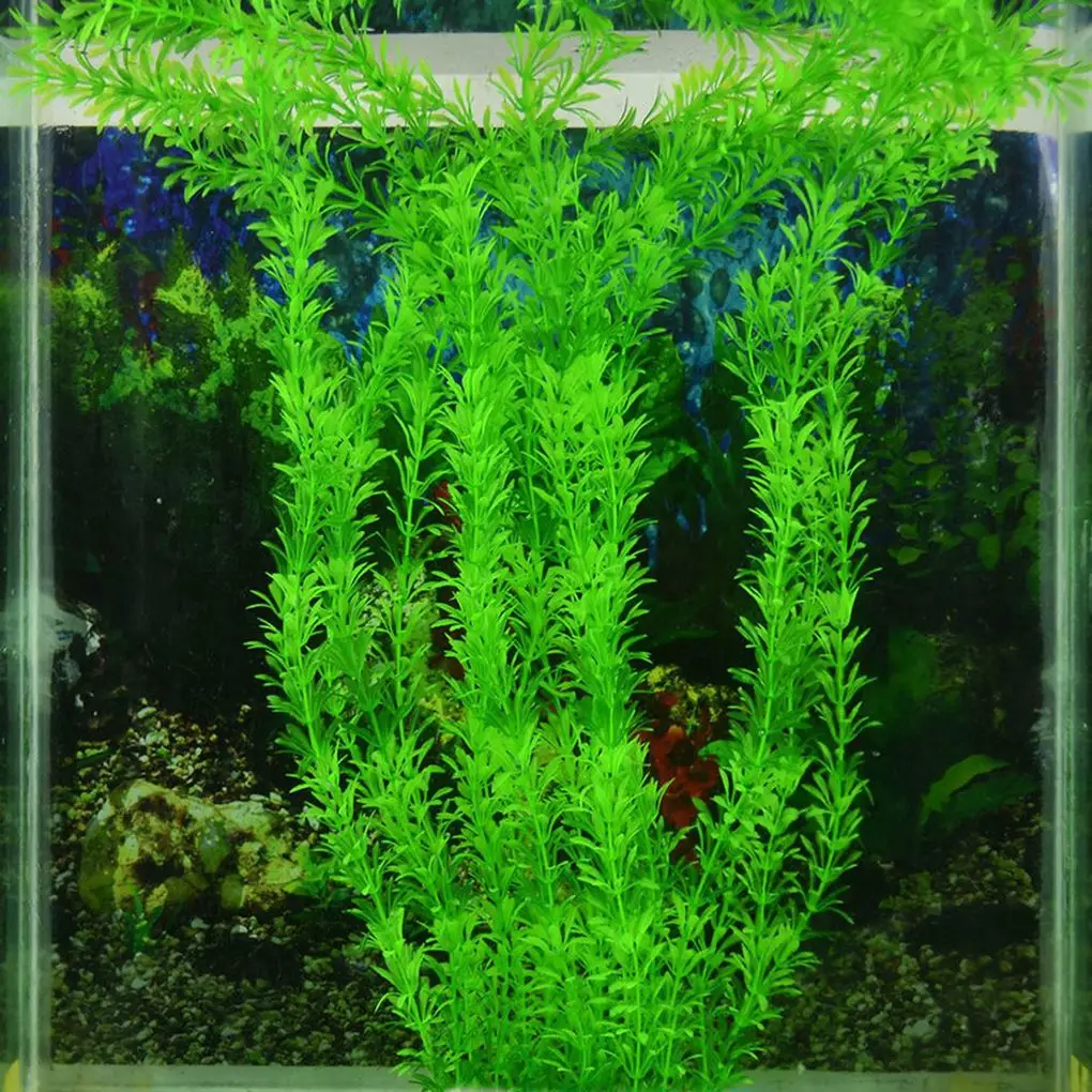 

Fish Tank Simulation Water Plants Artificial Green Plant Grass For Fish Tank Aquarium Landscaping Decoration Aquarium Accessorie