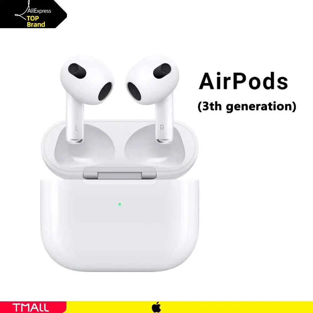 

Apple AirPods with charging case (3th generation) consumer electronics portable audio Original brand new product