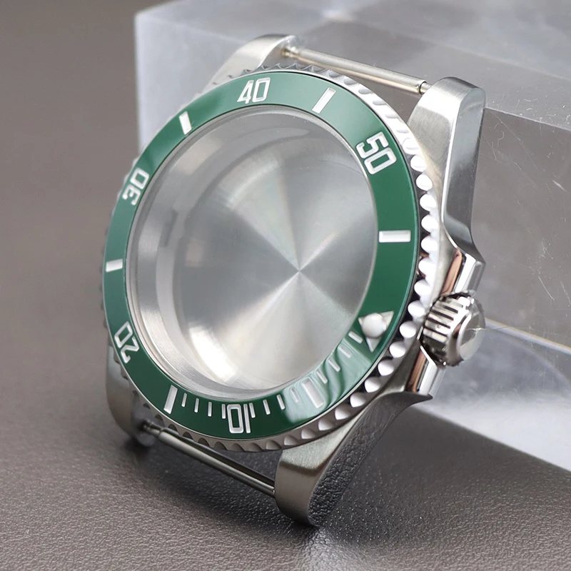 Мужское дневное сапфировое стекло из нержавеющей стали для Seiko nh34 nh35 nh36/38 4R36 8215 ETA