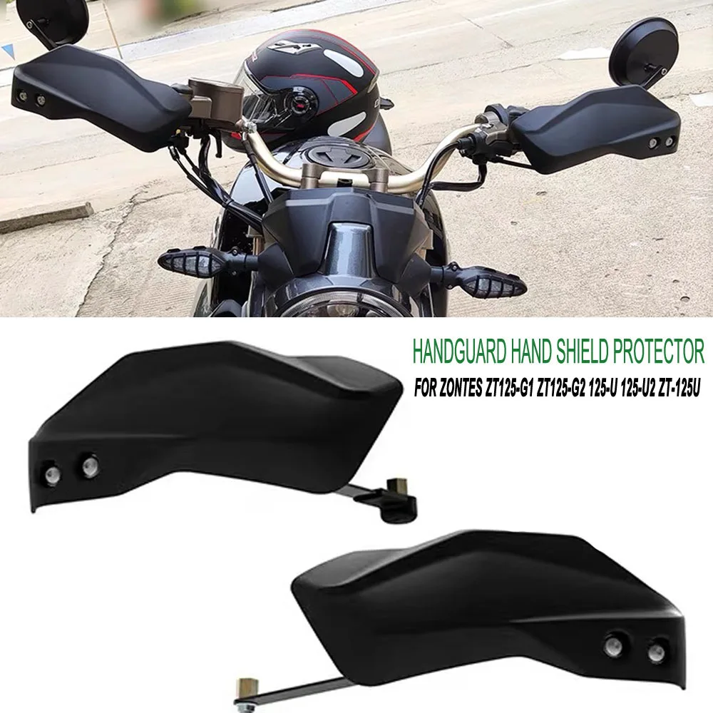 

Motorcycle Handguards Hand shield Windshield For Zontes G1 -125 ZT125-G1 ZT125 ZT125-G2 125-U 125-U2 ZT-125U 155U