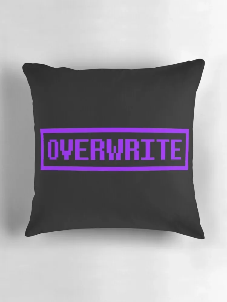 Underverse Overwrite Button Throw Pillow Sofa Cushions Cover Pillowcases Bed Decorative Covers pillow