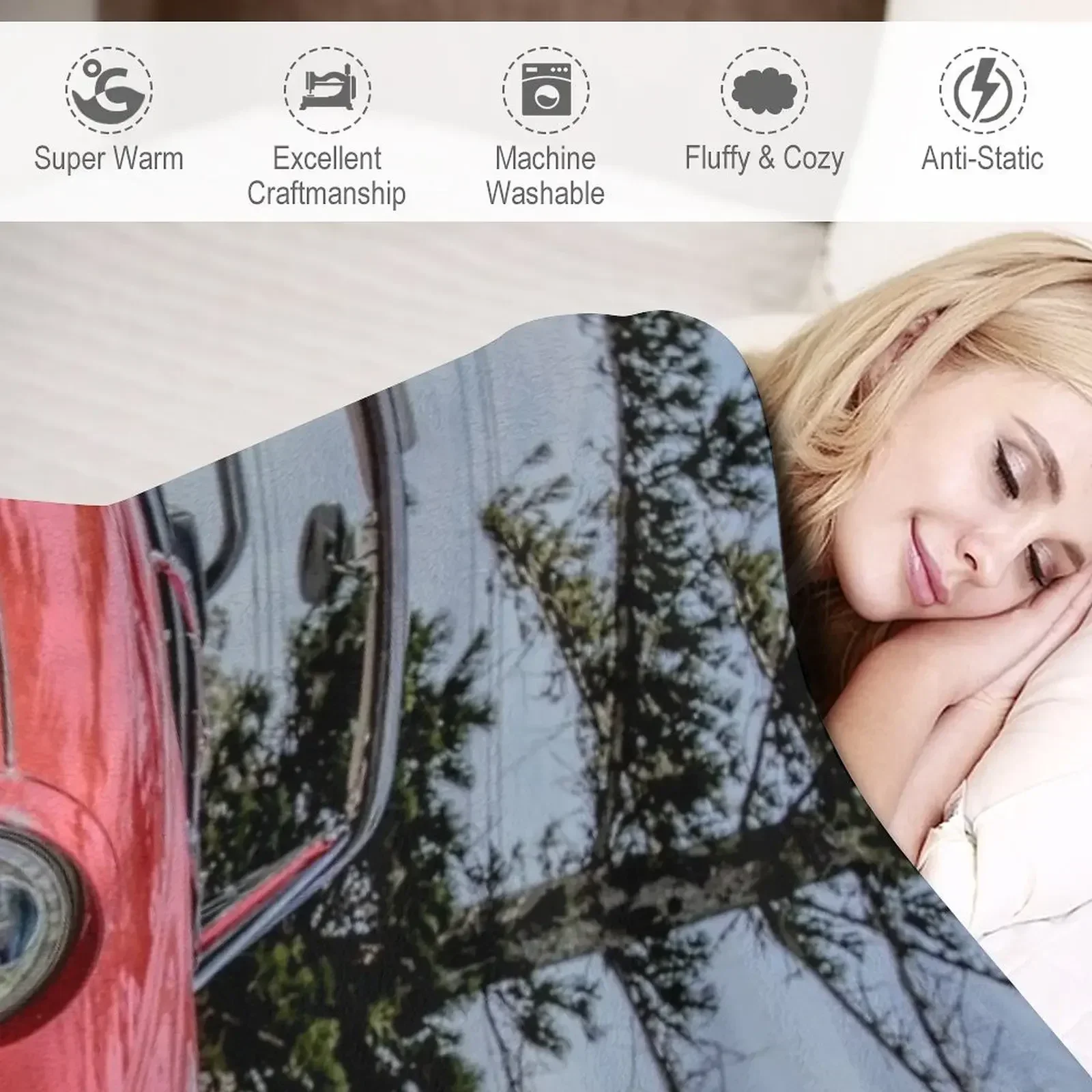 Sunbeam Тигр в красном пледе одеяло смешной подарок Косплей Аниме фотография