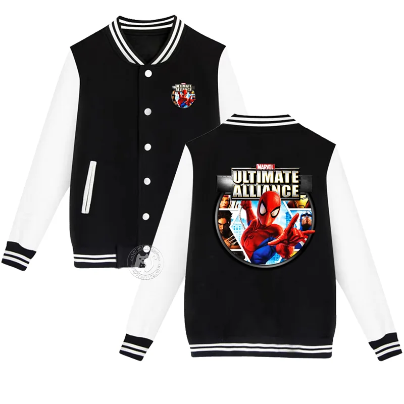 Детская утепленная куртка Miniso с принтом супергероев