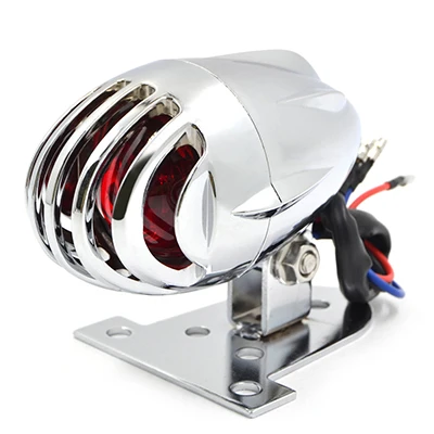 

Универсальный винтажный задний светильник, стоп-сигнал для мотоцикла, ретро, для Harley Bobber Dyna Cafe Racer