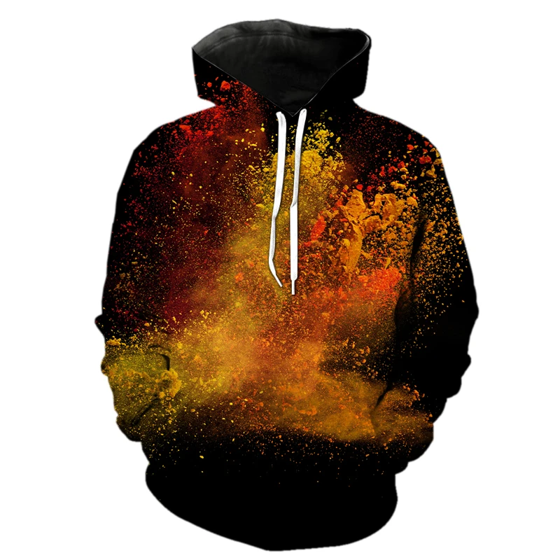 

Spring Autumn Men Art Graffiti Hoodie 3D Digital Printing Hoodie Harajuku Shirt Men Women Street Sweatshirts Oversized Tops