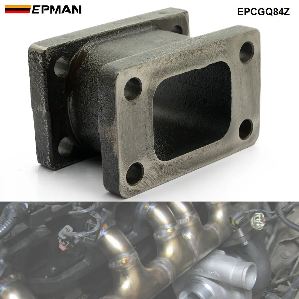 

EPMAN T3 To T3 Turbo Flange Adapter Extension Cast Iron Exhaust Turbocharger Manifold Iron Adaptor EPCGQ84Z