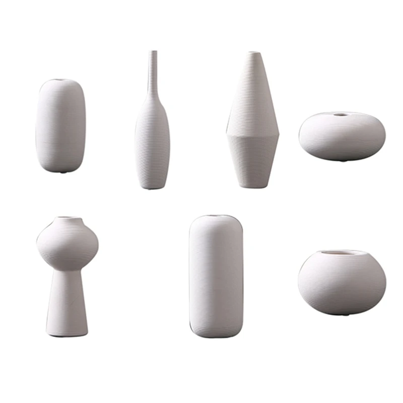 

Hot-Vase Decoration Home Nordic Scandinavian Style Ceramic Vase Decorative Vases Modern Living Room Decor