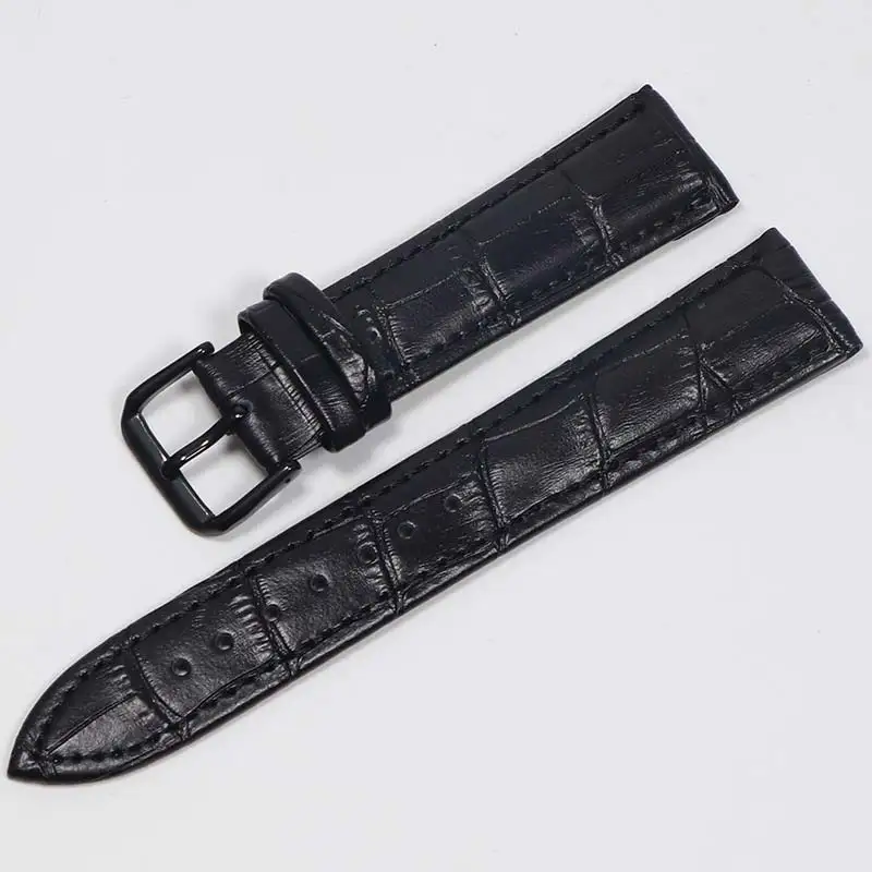 Ремешок из натуральной кожи для наручных часов аксессуары коричневый браслет 18