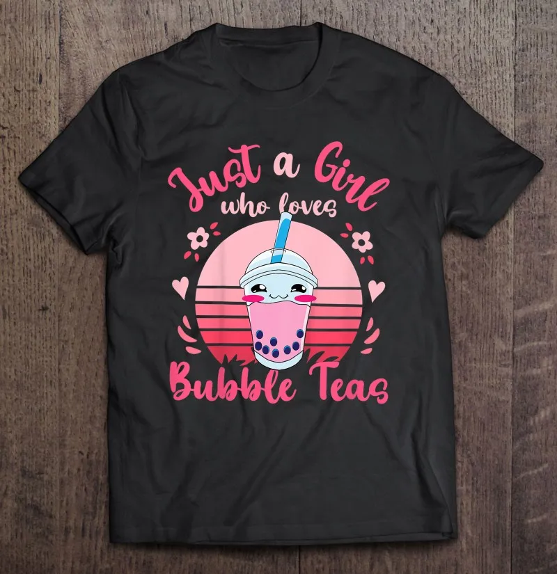 

Футболка мужская с принтом чая «Just A Girl»
