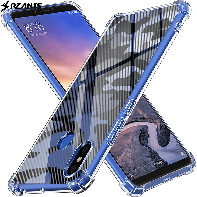 

Case for Redmi 9A9i Mobile Phone Shell Translucent Four Corners Anti-fall