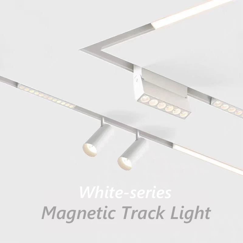 Белая магнитная дорожка модель 20 видов флэш-подвеска из алюминия мощность 48 В