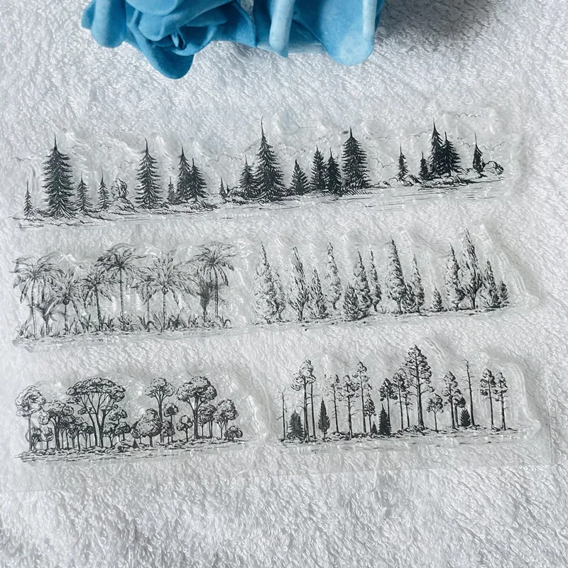 Прозрачный силиконовый штамп для скрапбукинга