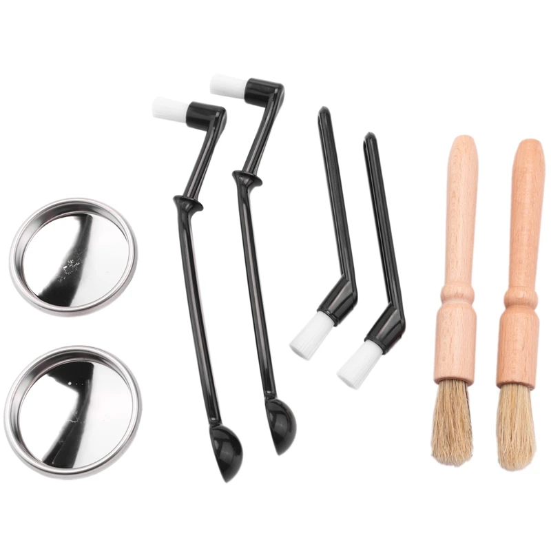 

Щетка для кофемашины с ложкой и щеткой из нержавеющей стали 58 мм