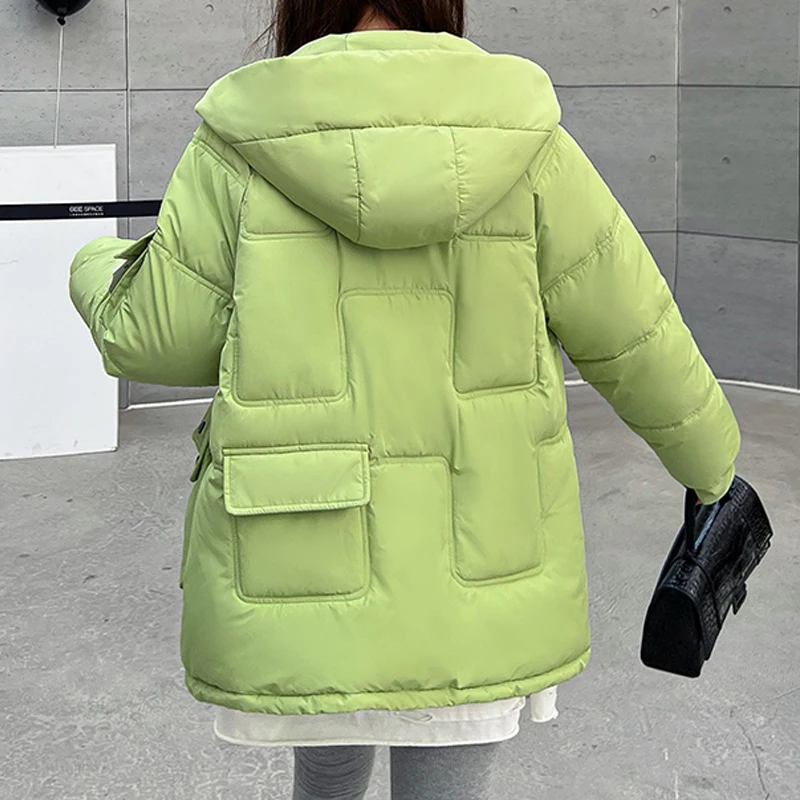New Casual Fashion Female Winter Coats Parkas For Women 2022 Coats Thick Parka Women's jacket Feminine clothes