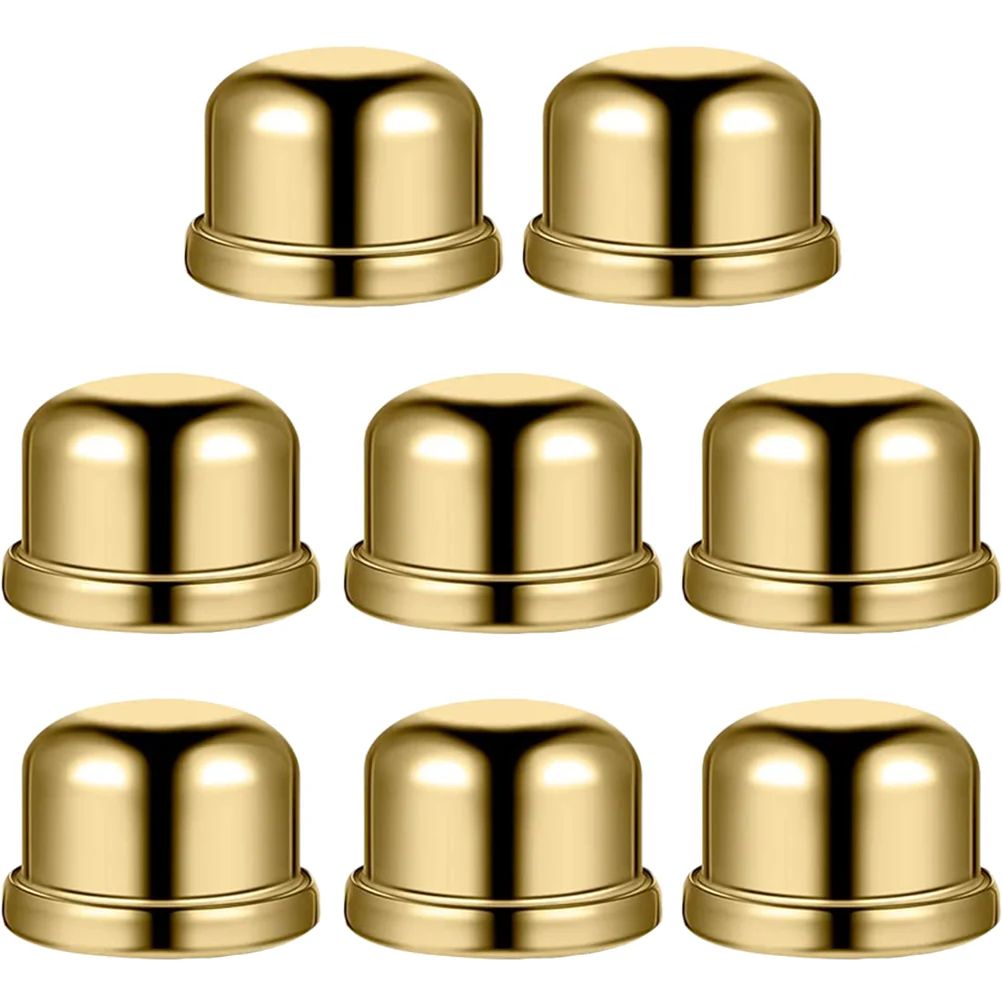 

8 Pcs Lamp Holder Lampshade Holder Harp Lamp Finial Lamp Finials Tapped Finials Caps Lamp Shade Holder Lamp Finials Caps Tapped