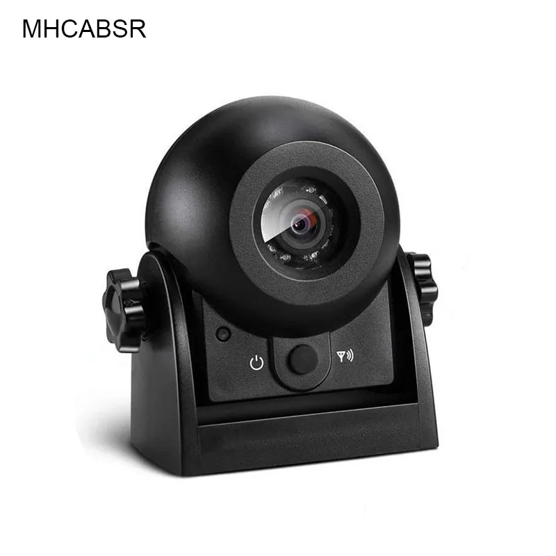 

MHCABSR Car Wireless Backup Camera HD Universal WIFI Night Version Dashcam IP68 Waterproof Cameras for RV/ Bus/Trailer/Truck