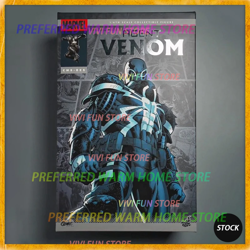 Фото В наличии: HOT TOYS CMS025 Агент Веном 1/6, подвижная коллекционная фигурка HT Eugene Flash Thompson №1