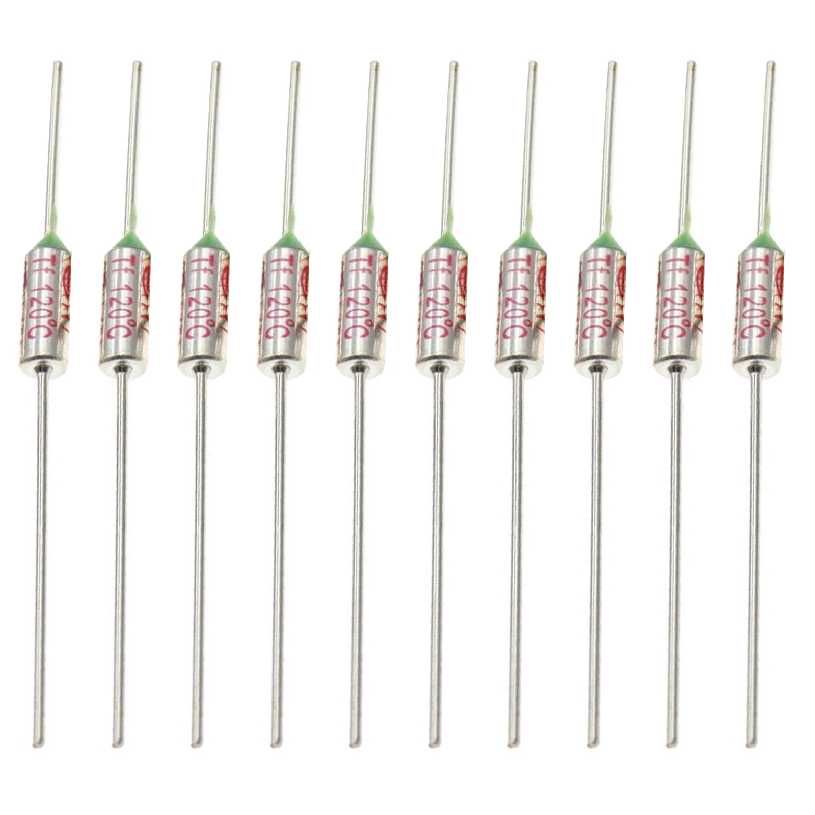 

Big Package, 10 Pieces of Circuit Cut Off Temperature Thermal Cutoffs Fuse, Ideal for Electronic Equipment, 10A AC250V