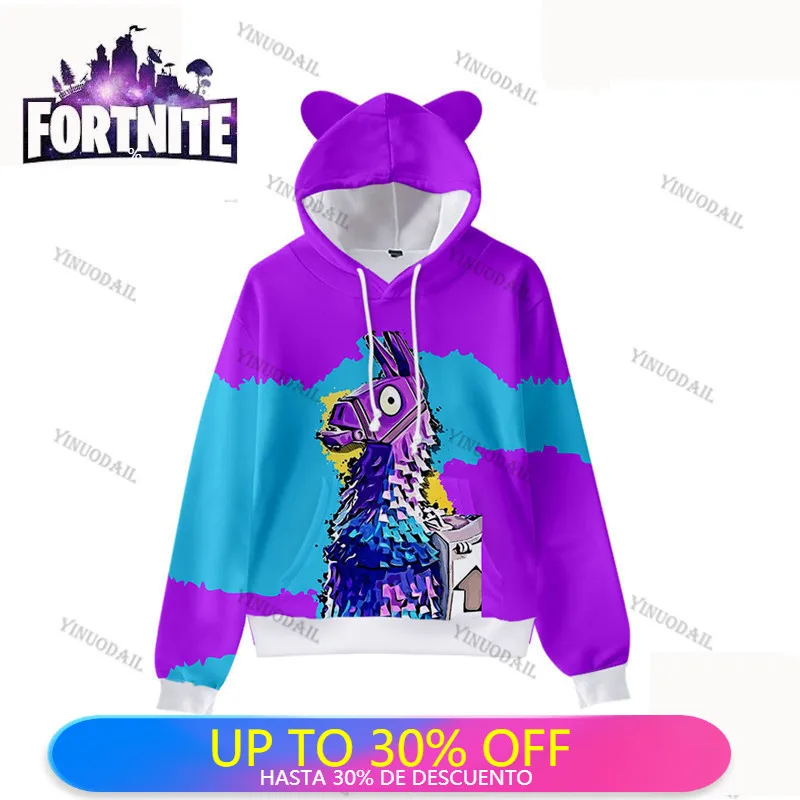 

3-45 Years Fortnite Game Kids Hoodies Shooter Game 3d Hoodie Sweatshirt Boys Girls Harajuku Long Sleeve Jacket Coat Teen Clothes