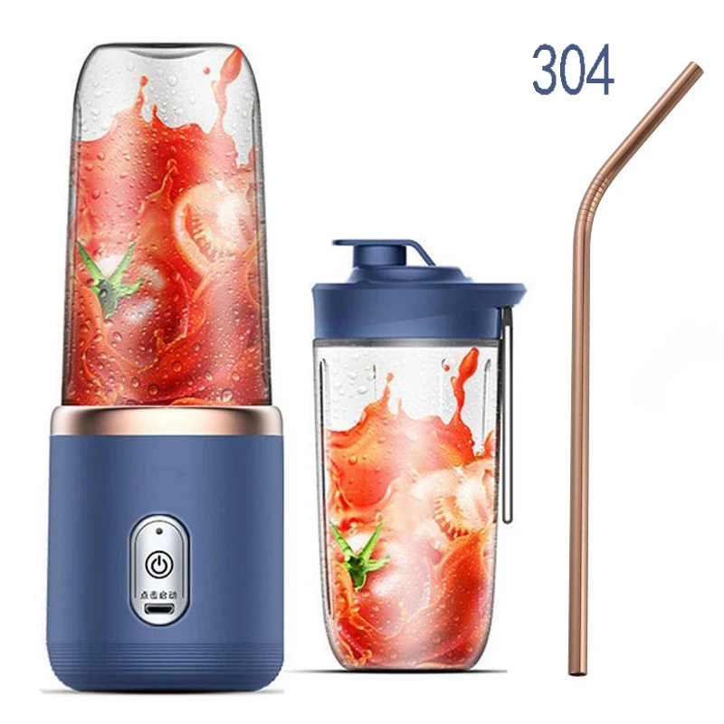

Fruit Juice Cup Automatic Small Electric Juicer Smoothie Blender Ice CrushCup