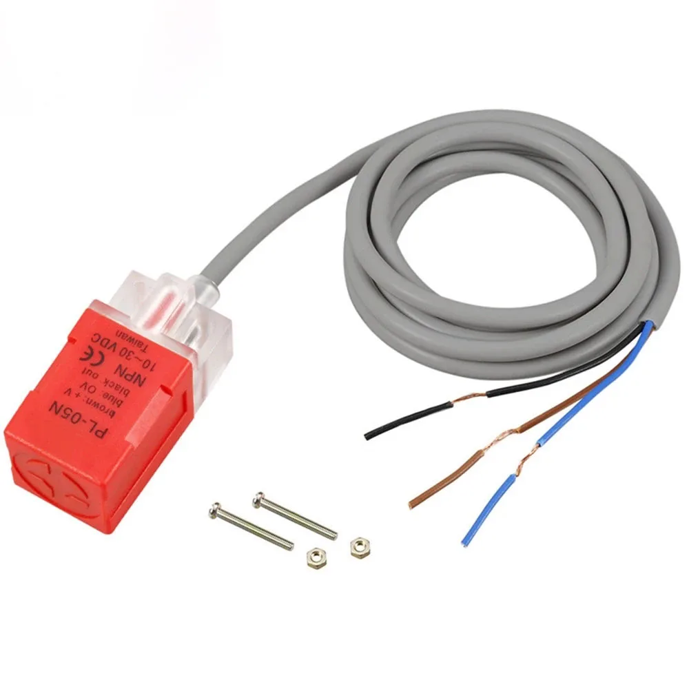 10 шт. PL-05N DC 10-30 В 200 мА NPN NO 5 мм индуктивный датчик приближения переключатель