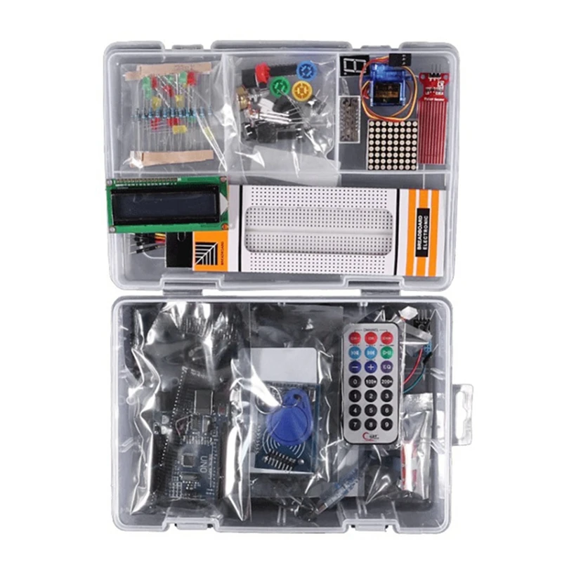 

2X Super Starter Kit For Arduino UNO R3 Upgraded Version Learning Suite With Retail Box