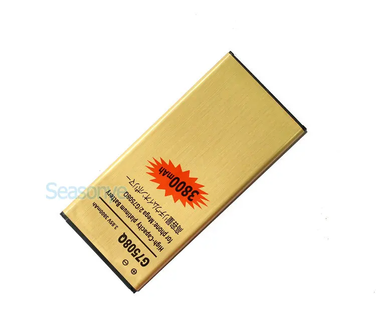 Seasonye 3800mAh EB-BG750BBC Gold запасной аккумулятор + универсальное зарядное устройство для