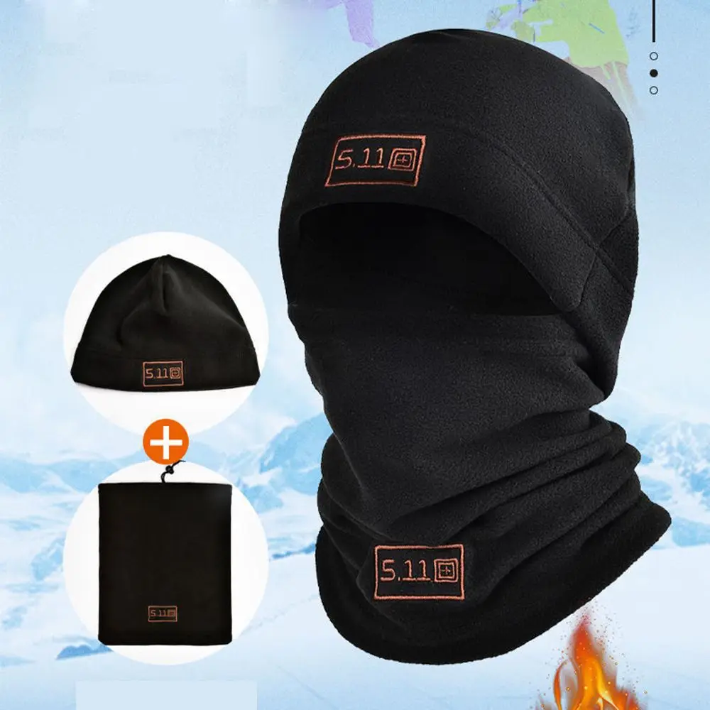 

Men Fleece Face Mask Neck Cover Warmer Head Cover Beanies Sports Cycling Ski Scarf Hat